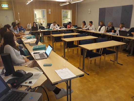 Third partner meeting in Sweden
